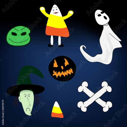 Halloween-Spooky Icons