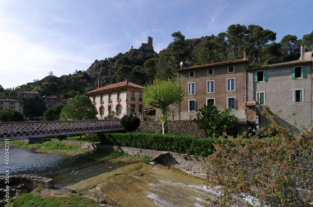 village et château de Lastours