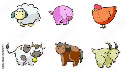 cute farm animals