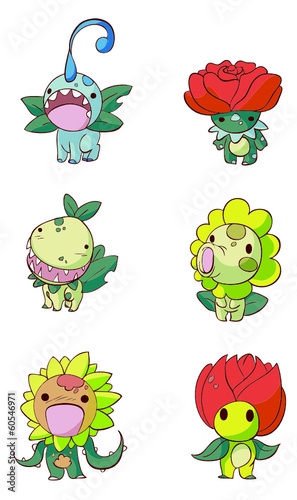 plant fantasy animals