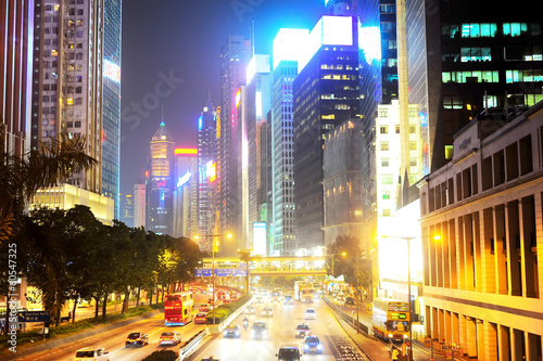 Hong Kong Illumination at night