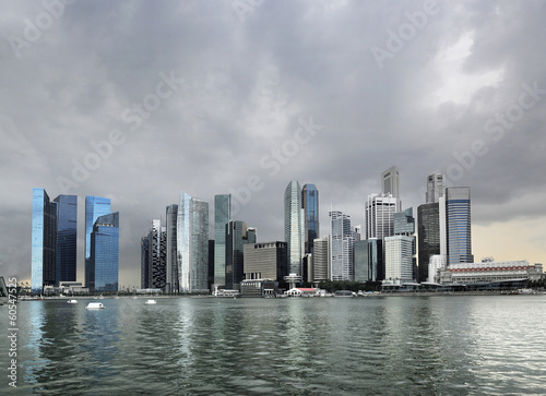 Singapore cloudscape