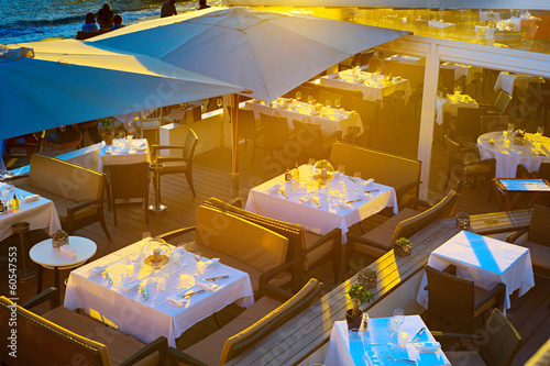 Luxury restaurant in Cannes