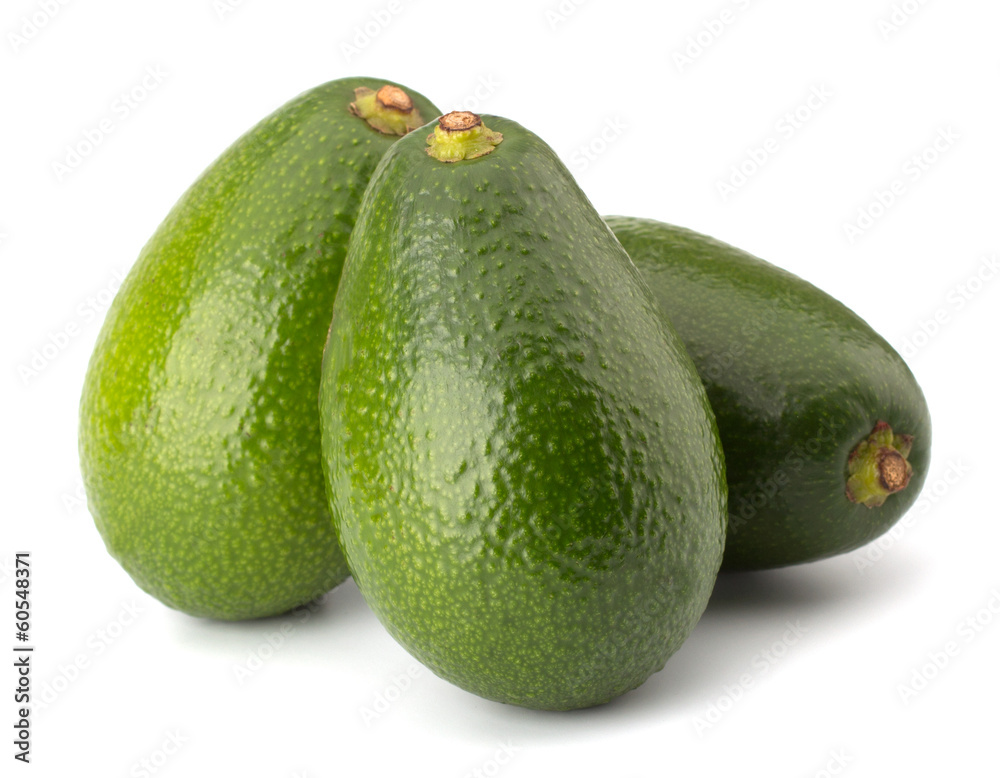 Fresh avocado fruit isolated on white background Fresh avocado fruit isolated on white background