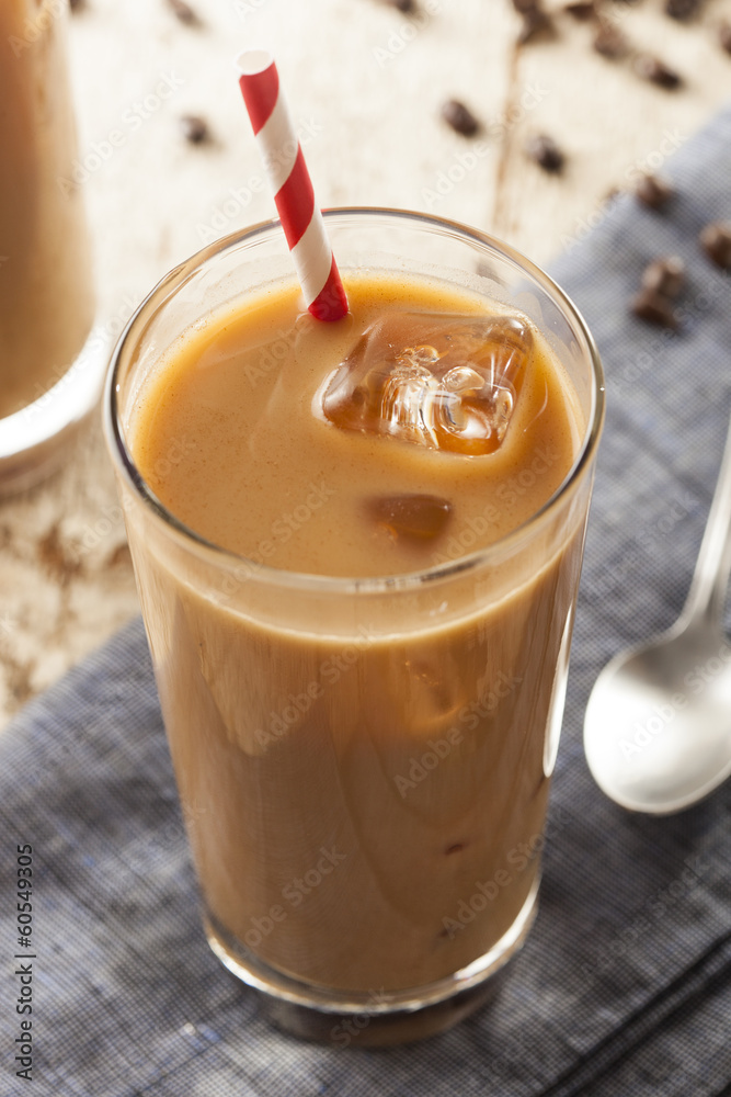 Fancy Iced Coffee with Cream Fancy Iced Coffee with Cream