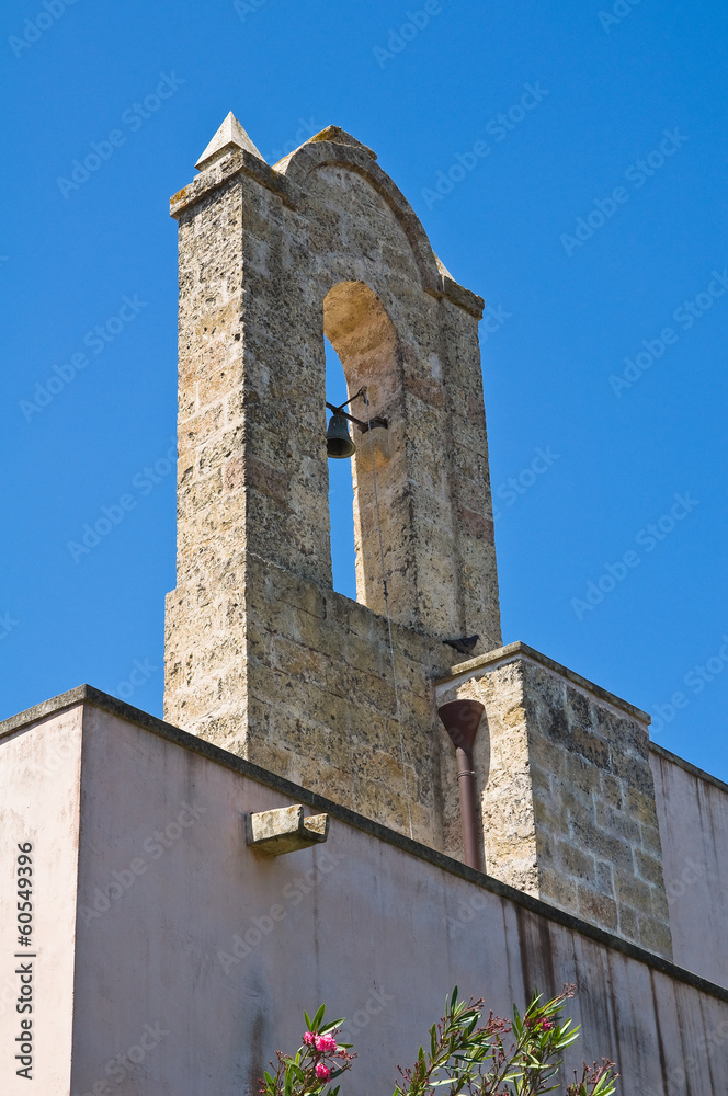 Church of St. Nicola. Specchia. Puglia. Italy.