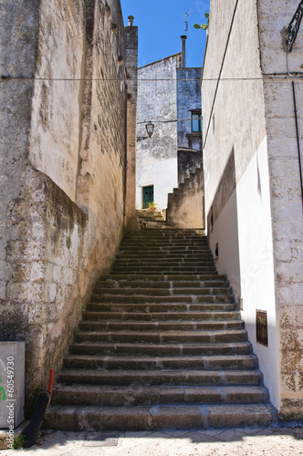 Fototapeta Naklejka Na Ścianę i Meble -  Alleyway. Specchia. Puglia. Italy.
