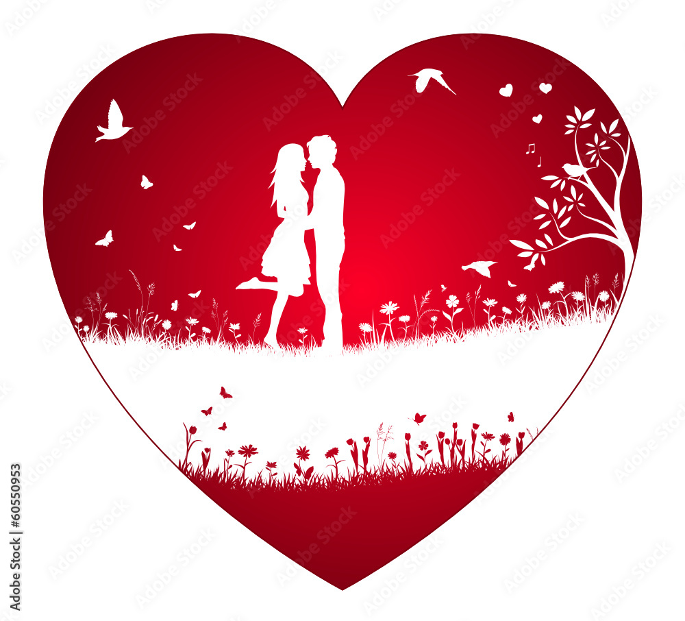 Wunschmotiv: Valentinstag Herz #60550953