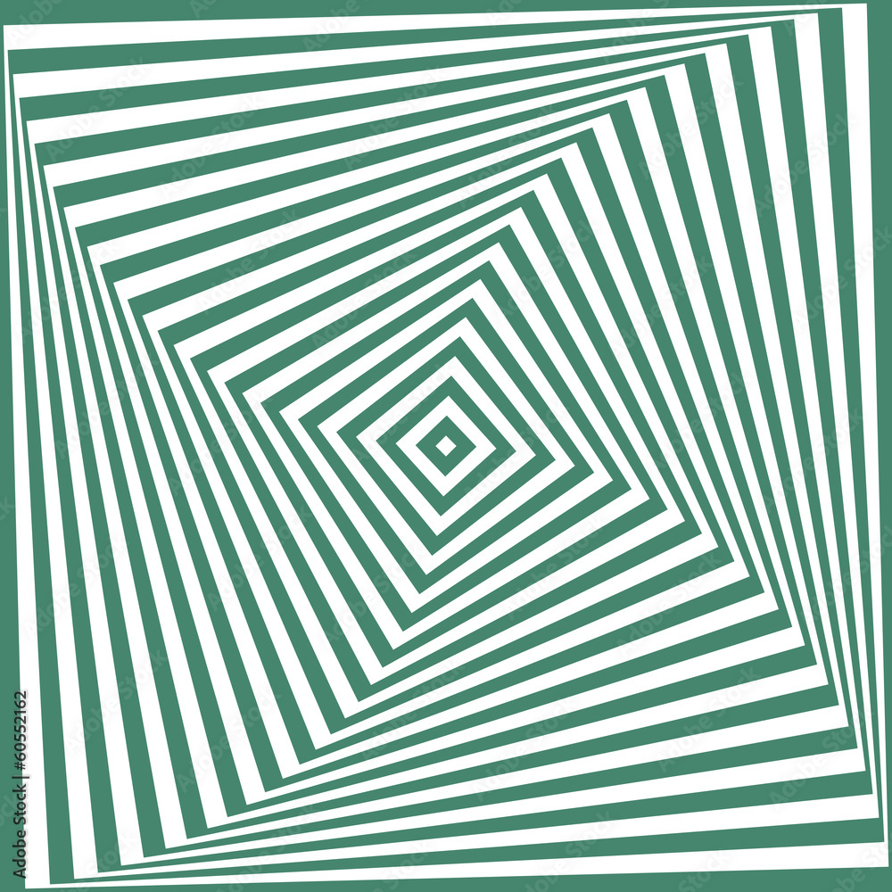 vector green and white abstract illusion background