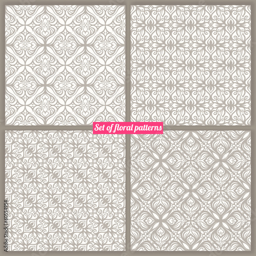 four vintage patterns