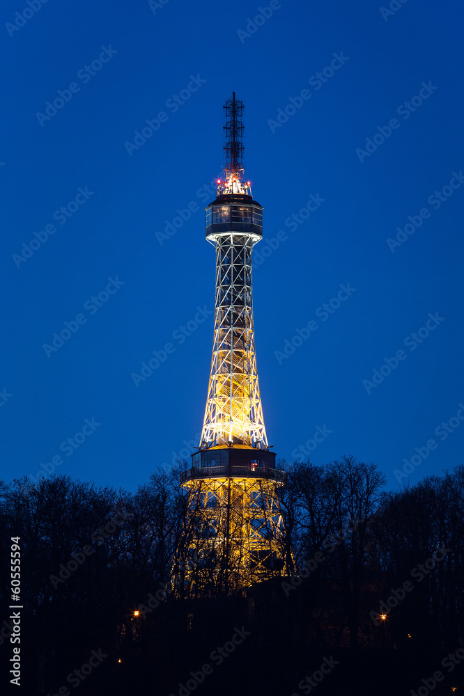 Czech Republic, Prague, Petrin Eifel Tower