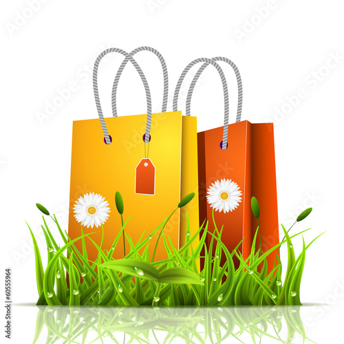 Fototapeta Naklejka Na Ścianę i Meble -  Shopping bags
