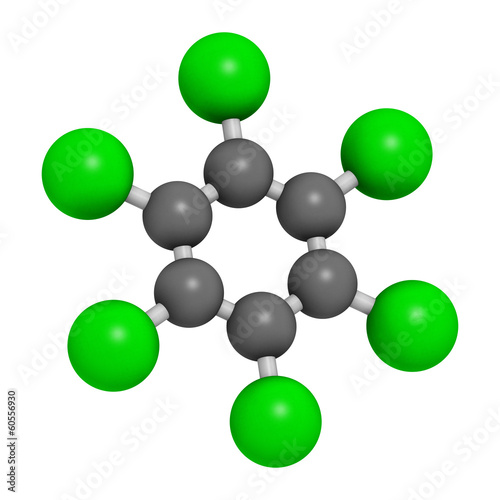 Hexachlorobenzene (perchlorobenzene, HCB) banned fungicide photo