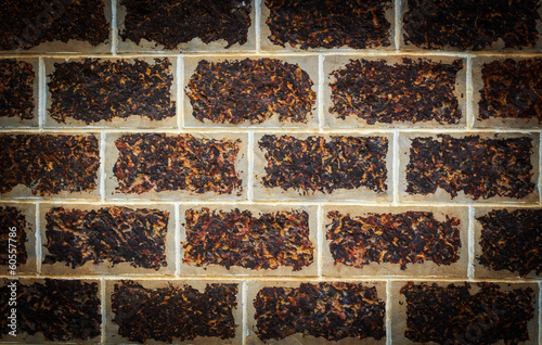 Laterite stone wall