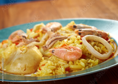 Spanish Paella de Marisco