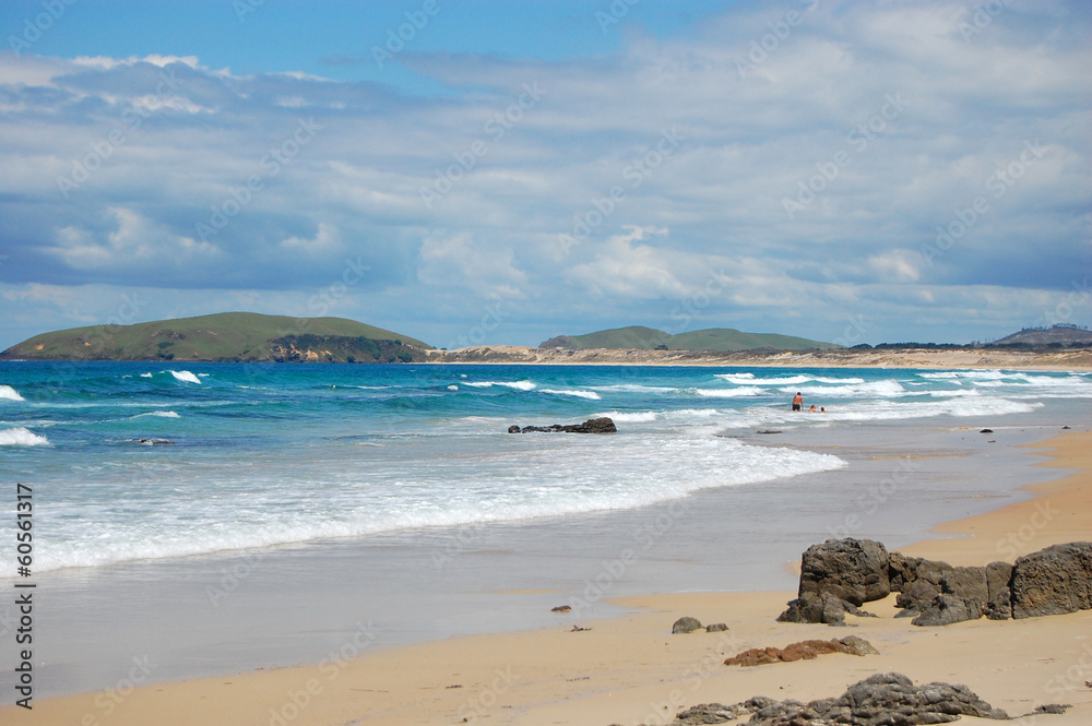 Beach with stones