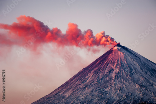Active vulcano Fototapeta