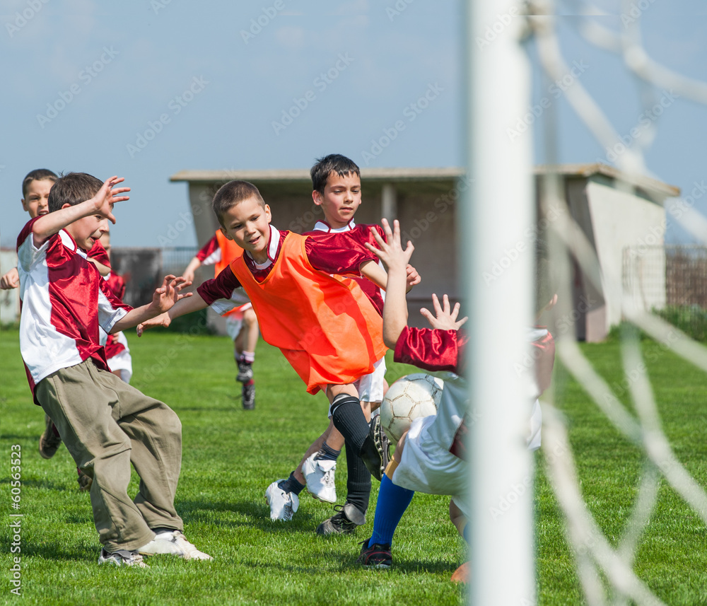 Obraz premium kids' soccer