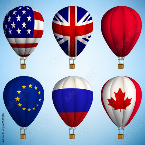 hot air balloon