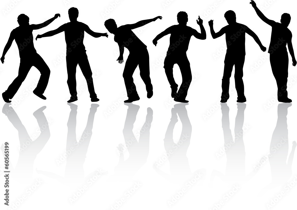 Fototapeta premium Men Activity, vector work