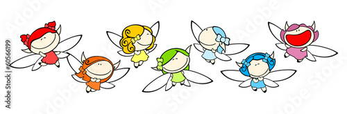 Funny kids #77 - rainbow fairies