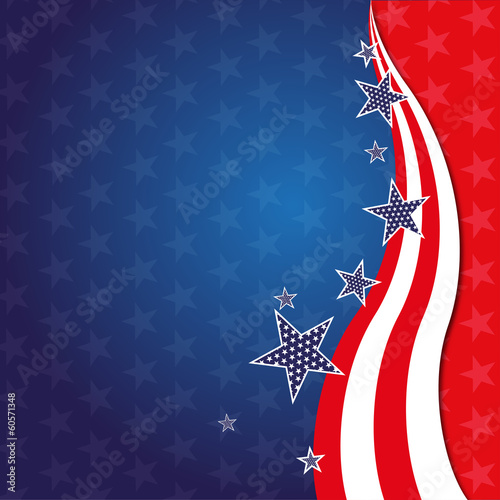 Hintergrund Amerika USA Sterne Vektor Illustration