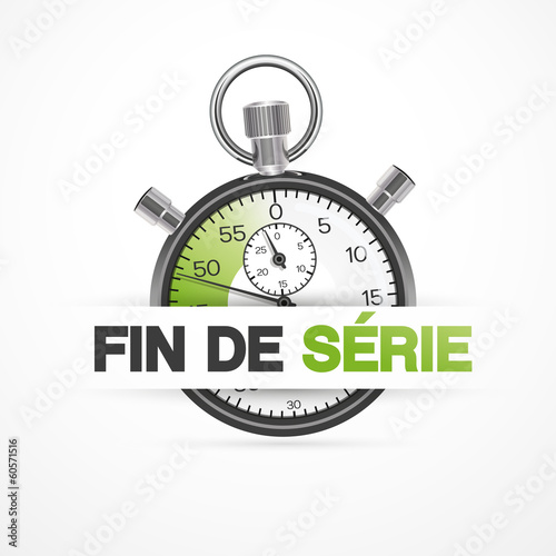 chronomètre: fin de série