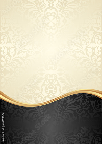 black and gold background