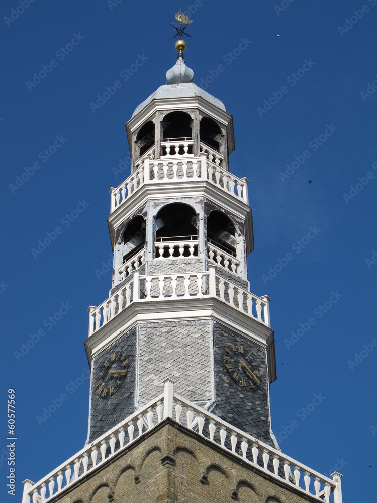 Kirchturm von Hindeloopen(Friesland) Kirchturm von Hindeloopen(Friesland)
