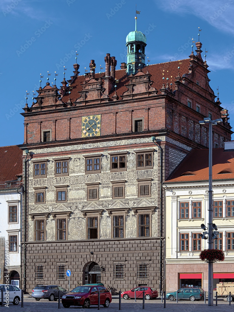 Fototapeta premium Plzen Town Hall, Czech Republic