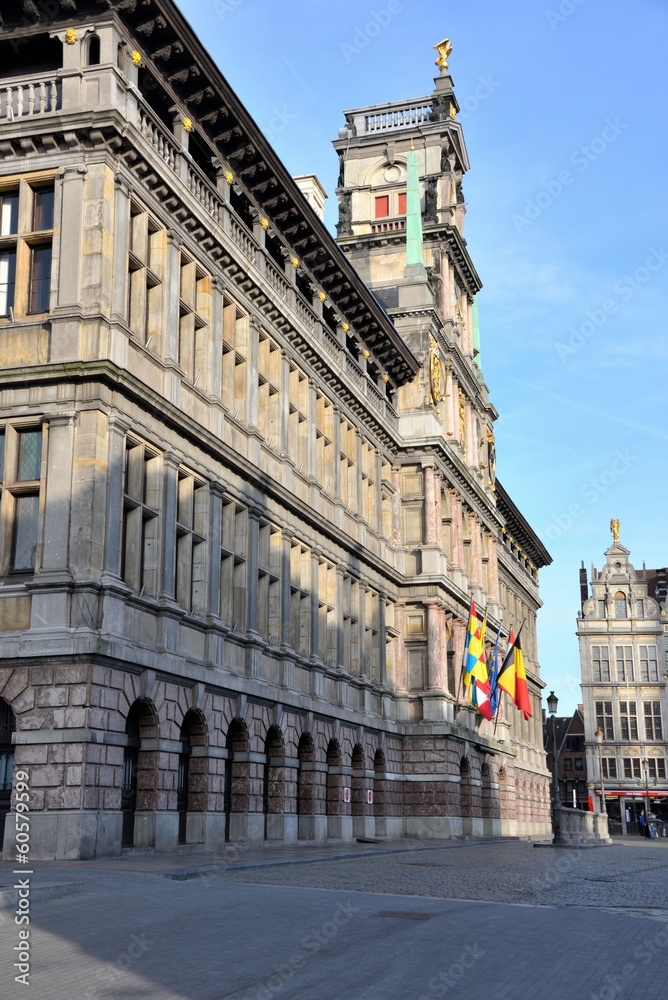 Obraz premium Cityhall of Antwerp