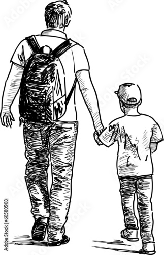 father and son