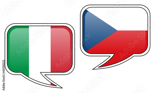 Italian-Czech Conversation