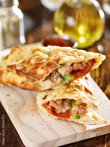 Εκτύπωση καμβά stromboli stuffed italian sandwich