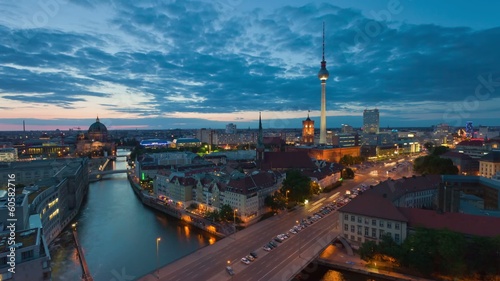 Alexanderplatz, Timelapse, Zeitraffer