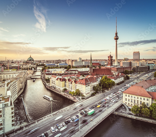 Canvas Print Berlin Cityscape