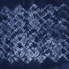 Material dyed batik, indigo, shibori