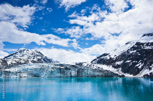 Glacier Bay in Mountains in Alaska, United States