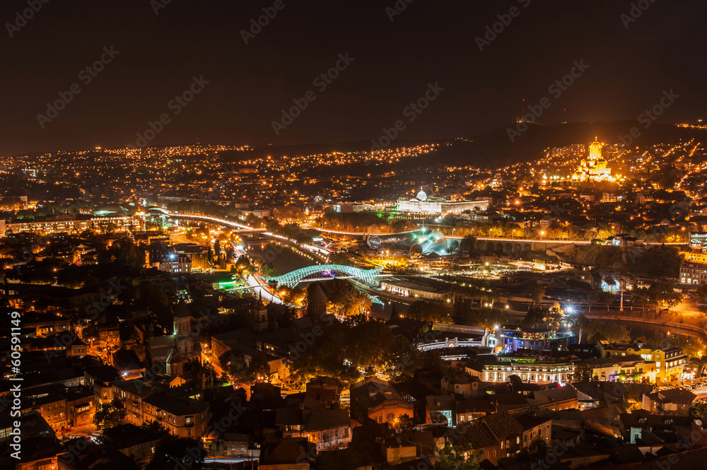 night Tbilisi