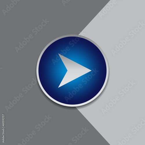Free Download arrow media icon - GFXLoad