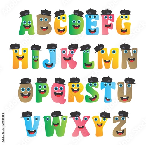 alphabet monster character
