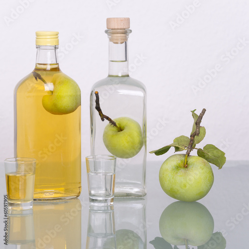 Fruit in bottle