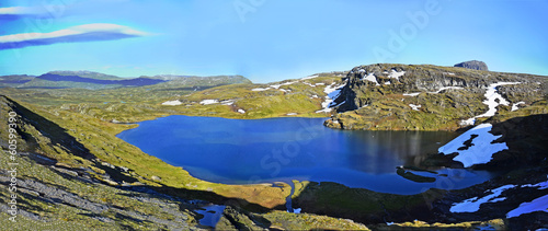 Panorama Hardanger Vidda Norwegen