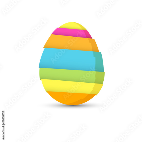 Easter egg illustartion