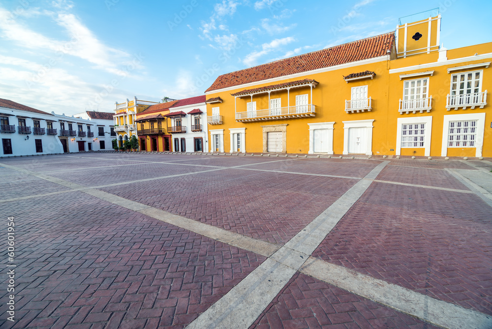 Historic Plaza in Cartagena