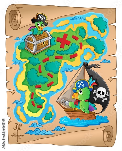 Treasure map theme image 8