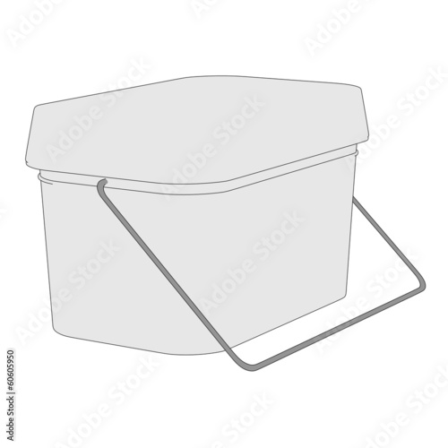 cartoon image of detergent box photo