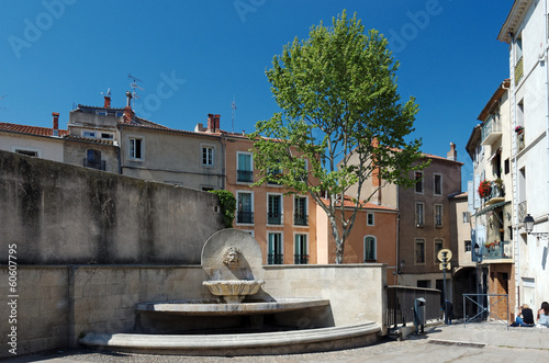 Fontaine à Béziers
