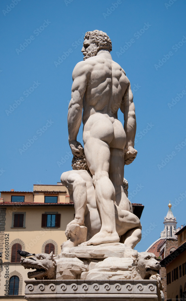 Statue of Hercules and Cacus in Florence