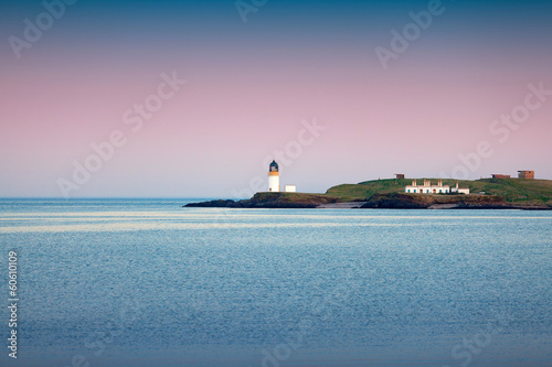 Isle of Lewis, Scotland : colorful dusk on the sea